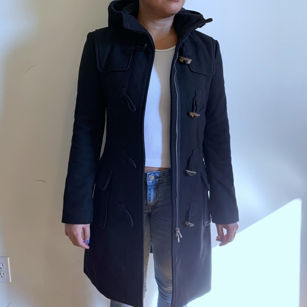 Black Wool Jacket - United Colors of Benetton